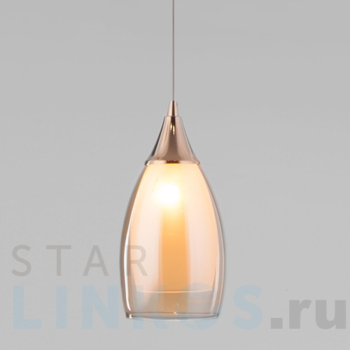 Купить Подвесной светильник Eurosvet 50085/1 золото за 4 850 руб. в Туле Купить с доставкой Подвесной светильник Eurosvet 50085/1 золото в Туле