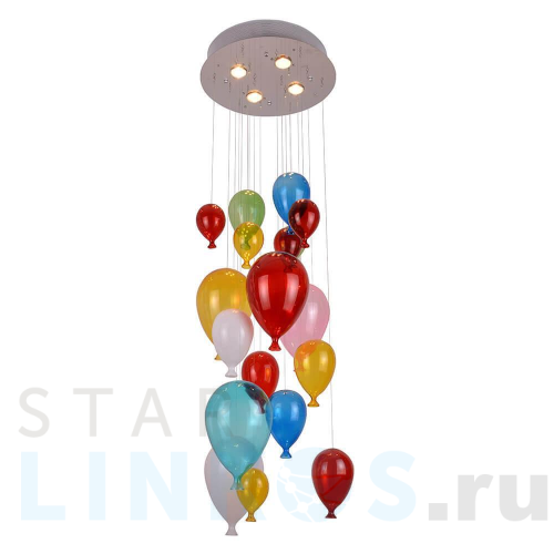 Купить Подвесная люстра Azzardo Balloon AZ2164 за 68 360 руб. в Туле Купить с доставкой Подвесная люстра Azzardo Balloon AZ2164 в Туле