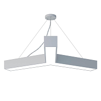 Купить Подвесной светодиодный cветильник Geometria ЭРА Igrek SPO-143-W-40K-056 56Вт 4000К белый Б0050570 в Туле