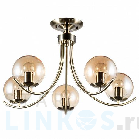 Купить Потолочная люстра Arte Lamp Scarlett A2715PL-5AB за 6 990 руб. в Туле фото 2 Купить с доставкой Потолочная люстра Arte Lamp Scarlett A2715PL-5AB в Туле фото 2