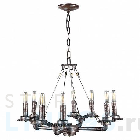 Купить Подвесная люстра Lussole Loft LSP-9378 за 33 705 руб. в Туле фото 2 Купить с доставкой Подвесная люстра Lussole Loft LSP-9378 в Туле фото 2