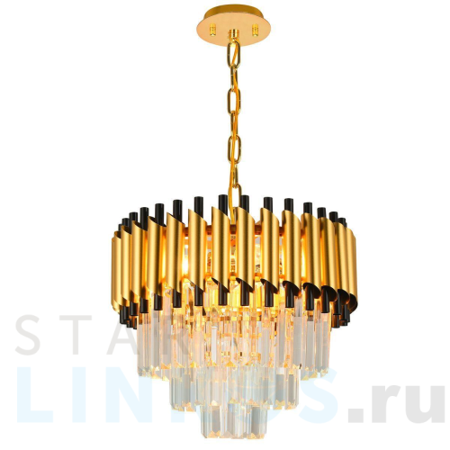 Купить Подвесная люстра Natali Kovaltseva Darian 76017/5C Gold за 18 753 руб. в Туле Купить с доставкой Подвесная люстра Natali Kovaltseva Darian 76017/5C Gold в Туле