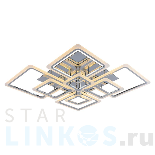 Купить с доставкой Потолочная светодиодная люстра Profit Light 8050/8 CHR в Туле