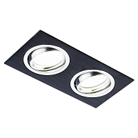 Купить Встраиваемый светильник Ambrella light Classic A601/2 BK в Туле