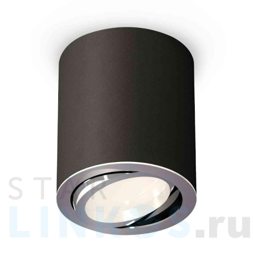Купить с доставкой Комплект накладного светильника Ambrella light Techno Spot XS7422002 SBK/PSL черный песок/серебро полированное (C7422, N7003) в Туле