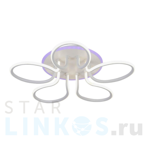 Купить Потолочная светодиодная люстра Profit Light 6049/5 WHT за 5 338 руб. в Туле Купить с доставкой Потолочная светодиодная люстра Profit Light 6049/5 WHT в Туле