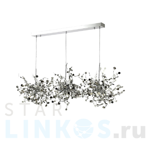 Купить Подвесная люстра Crystal Lux GARDEN SP3х3 L1200 CHROME за 27 900 руб. в Туле Купить с доставкой Подвесная люстра Crystal Lux GARDEN SP3х3 L1200 CHROME в Туле