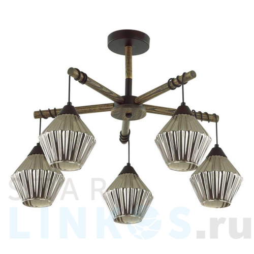 Купить с доставкой Потолочная люстра Lumion County Justine 4564/5C в Туле