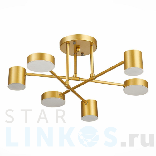 Купить Потолочная светодиодная люстра Evoluce Nobel SLE201022-06 за 17 470 руб. в Туле Купить с доставкой Потолочная светодиодная люстра Evoluce Nobel SLE201022-06 в Туле