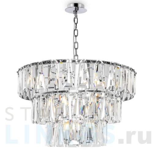 Купить с доставкой Подвесная люстра Maytoni Puntes MOD043PL-18CH в Туле