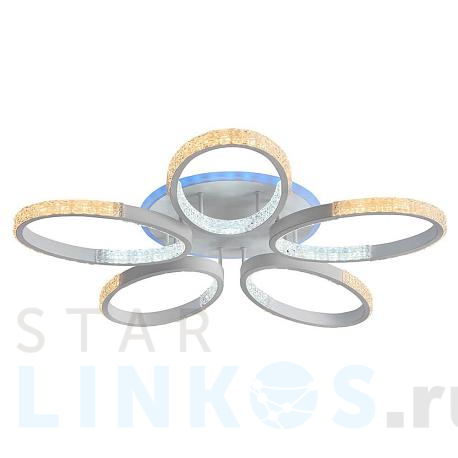 Купить Потолочная светодиодная люстра Profit Light 8097/5 WHT за 4 590 руб. в Туле фото 2 Купить с доставкой Потолочная светодиодная люстра Profit Light 8097/5 WHT в Туле фото 2