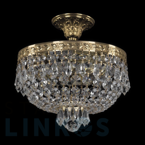 Купить с доставкой Потолочная люстра Bohemia Ivele 19271/25IV G в Туле