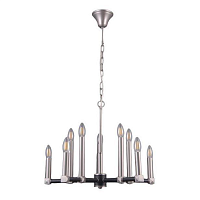 Купить Подвесная люстра Elvan LU-39446/10-E14-SiBl в Туле