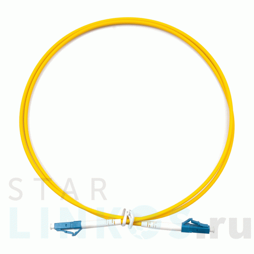 Купить Шнур оптический соединительный LC-LC/UPC, SM 9/125, simplex, 2 м за 191 руб. в Туле Купить с доставкой Шнур оптический соединительный LC-LC/UPC, SM 9/125, simplex, 2 м в Туле