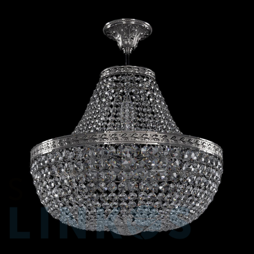 Купить Потолочная люстра Bohemia Ivele 19111/H1/45IV NI за 45 760 руб. в Туле Купить с доставкой Потолочная люстра Bohemia Ivele 19111/H1/45IV NI в Туле