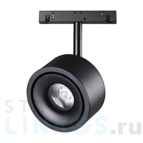 Купить с доставкой Трековый однофазный светодиодный светильник Novotech Shino Flum 358549 в Туле