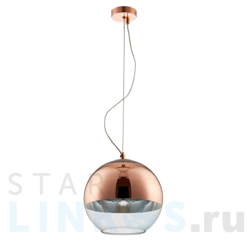 Купить Подвесной светильник Crystal Lux Woody SP1 D300 Copper за 5 400 руб. в Туле Купить с доставкой Подвесной светильник Crystal Lux Woody SP1 D300 Copper в Туле