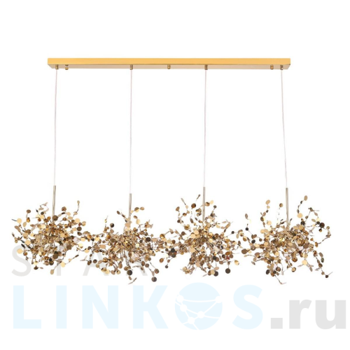 Купить Подвесной светильник Crystal Lux GARDEN SP3х4 L1600 GOLD за 38 900 руб. в Туле Купить с доставкой Подвесной светильник Crystal Lux GARDEN SP3х4 L1600 GOLD в Туле