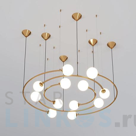 Купить Подвесная люстра Bogates Brook 359/12 латунь за 48 600 руб. в Туле фото 2 Купить с доставкой Подвесная люстра Bogates Brook 359/12 латунь в Туле фото 2