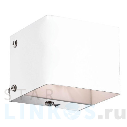 Купить Настенный светильник Ideal Lux Flash AP1 Bianco 095264 за 6 370 руб. в Туле Купить с доставкой Настенный светильник Ideal Lux Flash AP1 Bianco 095264 в Туле