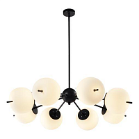 Купить Подвесная светодиодная люстра Elvan LU-9326/8-6W-WW-BkWh в Туле