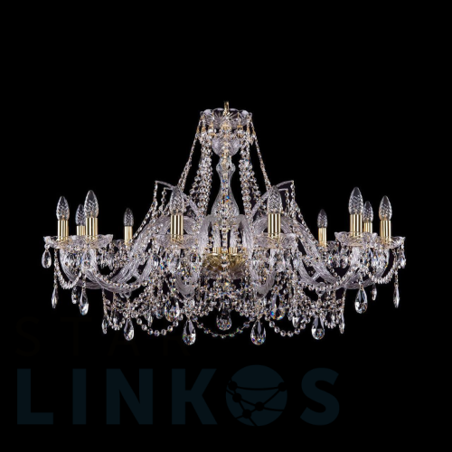 Купить Подвесная люстра Bohemia Ivele 1411/12/360 G за 78 144 руб. в Туле Купить с доставкой Подвесная люстра Bohemia Ivele 1411/12/360 G в Туле