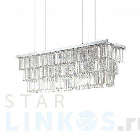 Купить Подвесная люстра Ideal Lux Martinez SP8 Cromo 166360 за 139 460 руб. в Туле фото 2 Купить с доставкой Подвесная люстра Ideal Lux Martinez SP8 Cromo 166360 в Туле фото 2