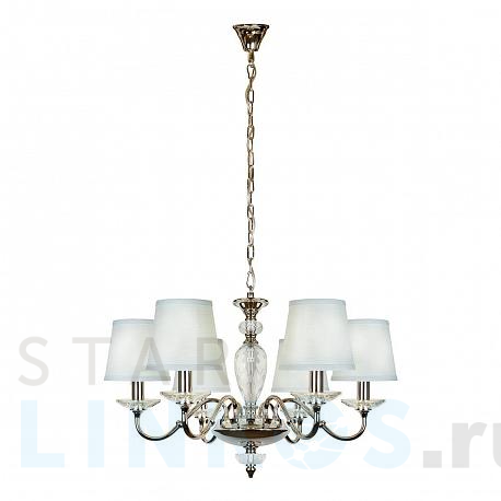 Купить Подвесная люстра iLamp Dolce Vita P2345-6 Nic за 40 690 руб. в Туле фото 2 Купить с доставкой Подвесная люстра iLamp Dolce Vita P2345-6 Nic в Туле фото 2