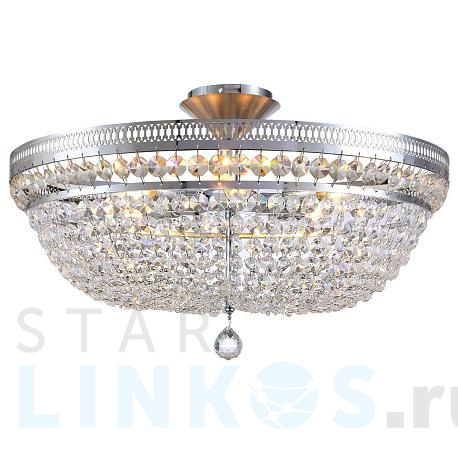 Купить Потолочный светильник Natali Kovaltseva Barocco 81405/8C Chrome за 17 973 руб. в Туле фото 2 Купить с доставкой Потолочный светильник Natali Kovaltseva Barocco 81405/8C Chrome в Туле фото 2