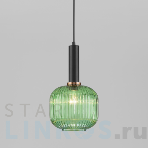 Купить Подвесной светильник Eurosvet 50182/1 зеленый за 6 490 руб. в Туле Купить с доставкой Подвесной светильник Eurosvet 50182/1 зеленый в Туле