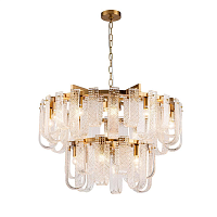 Купить Подвесная люстра Indigo BRINA 12027/18P Brass V000366 в Туле