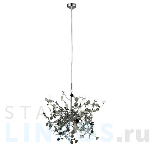 Купить Подвесной светильник Crystal Lux GARDEN SP3 D400 CHROME за 8 500 руб. в Туле Купить с доставкой Подвесной светильник Crystal Lux GARDEN SP3 D400 CHROME в Туле