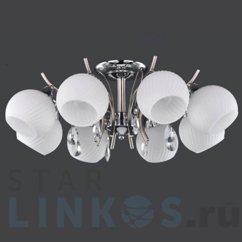 Купить Потолочная люстра Globo Perdita 54711-8 за 40 150 руб. в Туле Купить с доставкой Потолочная люстра Globo Perdita 54711-8 в Туле