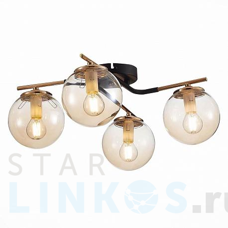 Купить Потолочная люстра Evoluce LITERNO SLE106902-04 за 6 090 руб. в Туле фото 2 Купить с доставкой Потолочная люстра Evoluce LITERNO SLE106902-04 в Туле фото 2