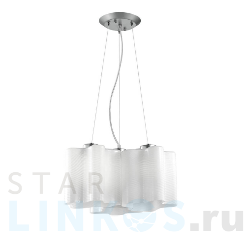 Купить Подвесная люстра ST Luce Onde SL117.503.03 за 15 080 руб. в Туле Купить с доставкой Подвесная люстра ST Luce Onde SL117.503.03 в Туле