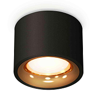 Купить Комплект накладного светильника Ambrella light Techno Spot XS7511024 SBK/PYG черный песок/золото желтое полированное (C7511, N7014) в Туле