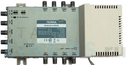 Купить с доставкой Мультисвитч радиальный Terra 5х8 MR508 в Туле