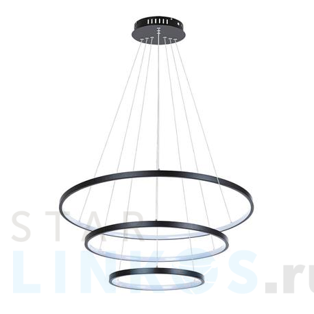 Купить Подвесная светодиодная люстра Arte Lamp Frodo A2197SP-3BK за 17 990 руб. в Туле фото 2 Купить с доставкой Подвесная светодиодная люстра Arte Lamp Frodo A2197SP-3BK в Туле фото 2