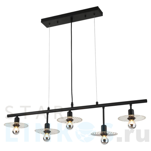 Купить Подвесная люстра Lussole Loft Cranbrook GRLSP-8254 за 13 839 руб. в Туле Купить с доставкой Подвесная люстра Lussole Loft Cranbrook GRLSP-8254 в Туле