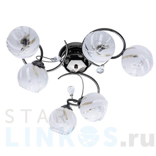 Купить Потолочная люстра De Markt City Грация 32 677010406 за 10 060 руб. в Туле Купить с доставкой Потолочная люстра De Markt City Грация 32 677010406 в Туле