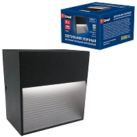 Купить Уличный настенный светодиодный светильник Uniel ULU-S03A-3W/4000K IP54 Black UL-00006804 в Туле