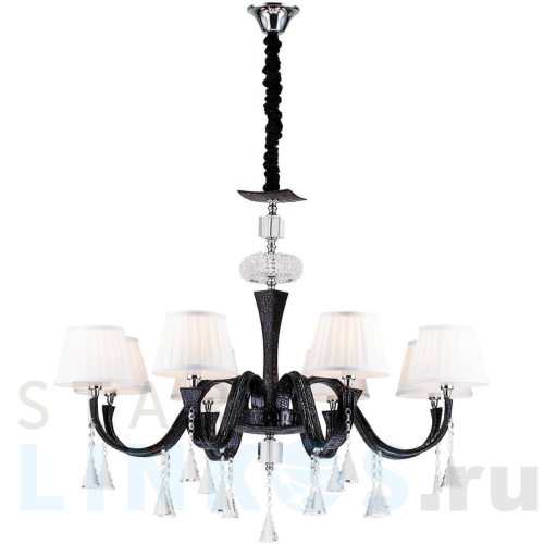 Купить Подвесная люстра Lucia Tucci Pelle Nerre 120.8 за 85 790 руб. в Туле Купить с доставкой Подвесная люстра Lucia Tucci Pelle Nerre 120.8 в Туле