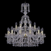 Купить Подвесная люстра Bohemia Ivele 1409/12+6/240/XL-76 G в Туле