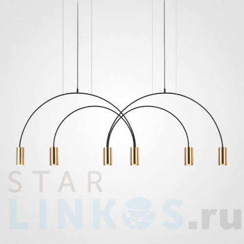 Купить Подвесная люстра Imperium Loft Arc 212842-26 за 57 910 руб. в Туле Купить с доставкой Подвесная люстра Imperium Loft Arc 212842-26 в Туле