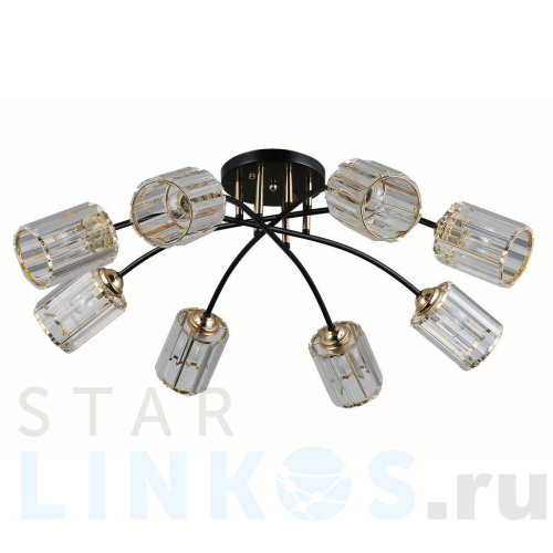 Купить Потолочная люстра Rivoli Emanuelle 9101-308 Б0053403 за 13 308 руб. в Туле Купить с доставкой Потолочная люстра Rivoli Emanuelle 9101-308 Б0053403 в Туле