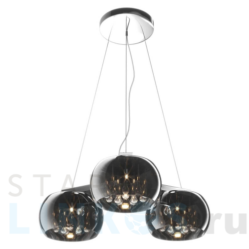 Купить Подвесная люстра Zumaline Crystal P0076-03R-F4FZ за 57 840 руб. в Туле Купить с доставкой Подвесная люстра Zumaline Crystal P0076-03R-F4FZ в Туле