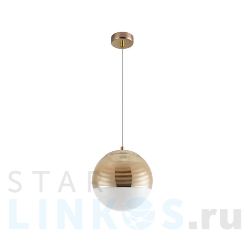 Купить Подвесной светильник Crystal Lux Optima SP1 Gold D200 за 5 500 руб. в Туле Купить с доставкой Подвесной светильник Crystal Lux Optima SP1 Gold D200 в Туле