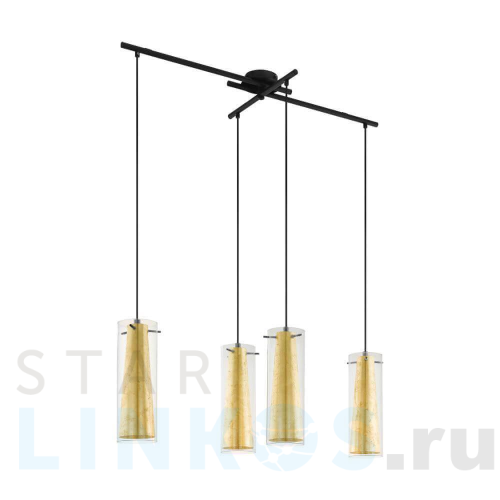 Купить Подвесная люстра Eglo Pinto Gold 97653 за 26 390 руб. в Туле Купить с доставкой Подвесная люстра Eglo Pinto Gold 97653 в Туле