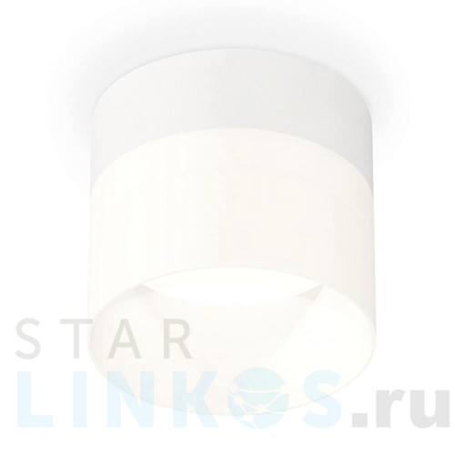 Купить с доставкой Комплект накладного светильника с акрилом SWH/FR белый песок/белый матовый GX53 XS8101016 (С8101, N8402) в Туле
