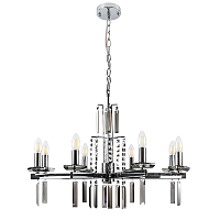 Купить Подвесная люстра Crystal Lux Marron SP8 Chrome в Туле